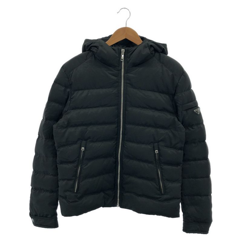【中古】PRADA トライアングルロゴ　ダウンジャケット　Size50　SGH072-R232[79] 109,400円