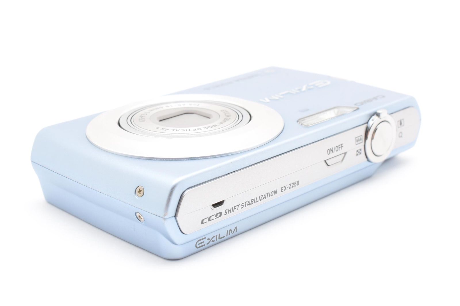 CASIO EXILIM EX-Z250 ブルー ☆実用品☆ CASIO カシオ EXILIM EX-Z250 ブルー エクシリム