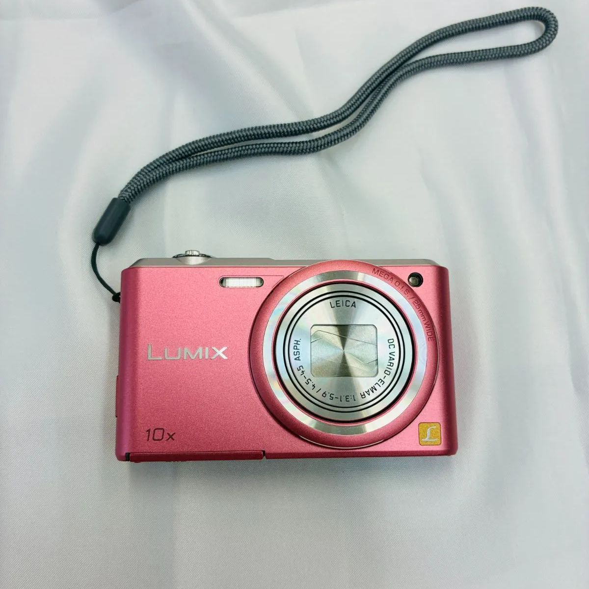 N [junk] Panasonic LUMIX DMC-SZ3 pink 1610 megapixel optical 10x zoom wide angle 25mm Leica lens leave it up to iA compact digital camera Panasonic Lumix
