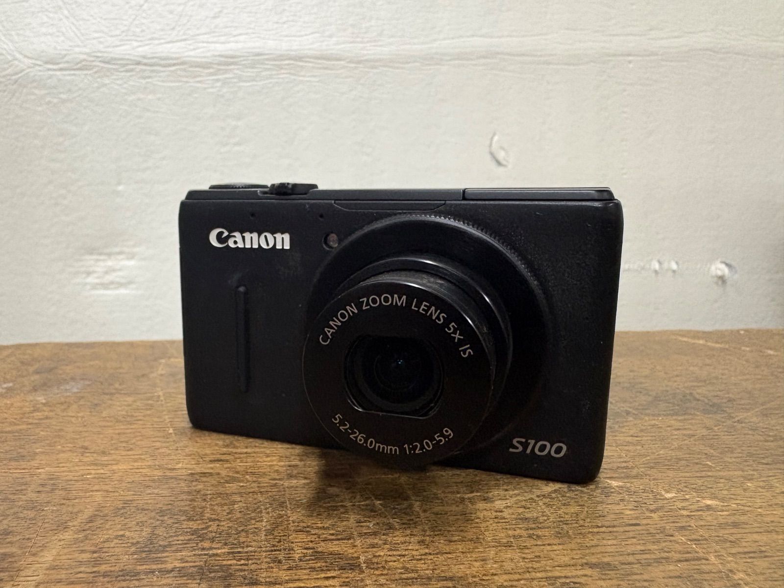 ⁠【動作品】Canon PowerShot S100 ブラック デジカメ⁠