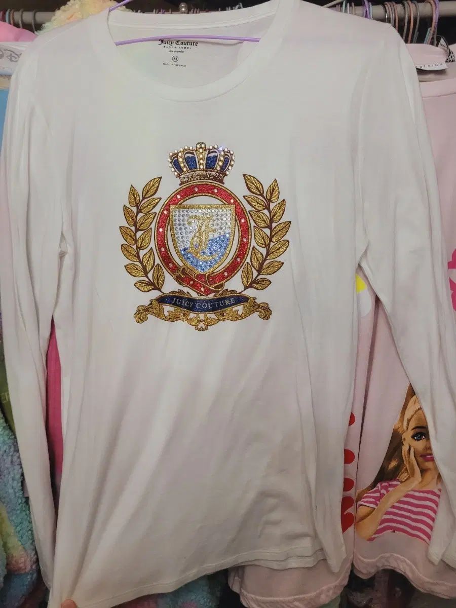 JUICY COUTURE ジューシークチュール 白 長袖 Tシャツ M 新品