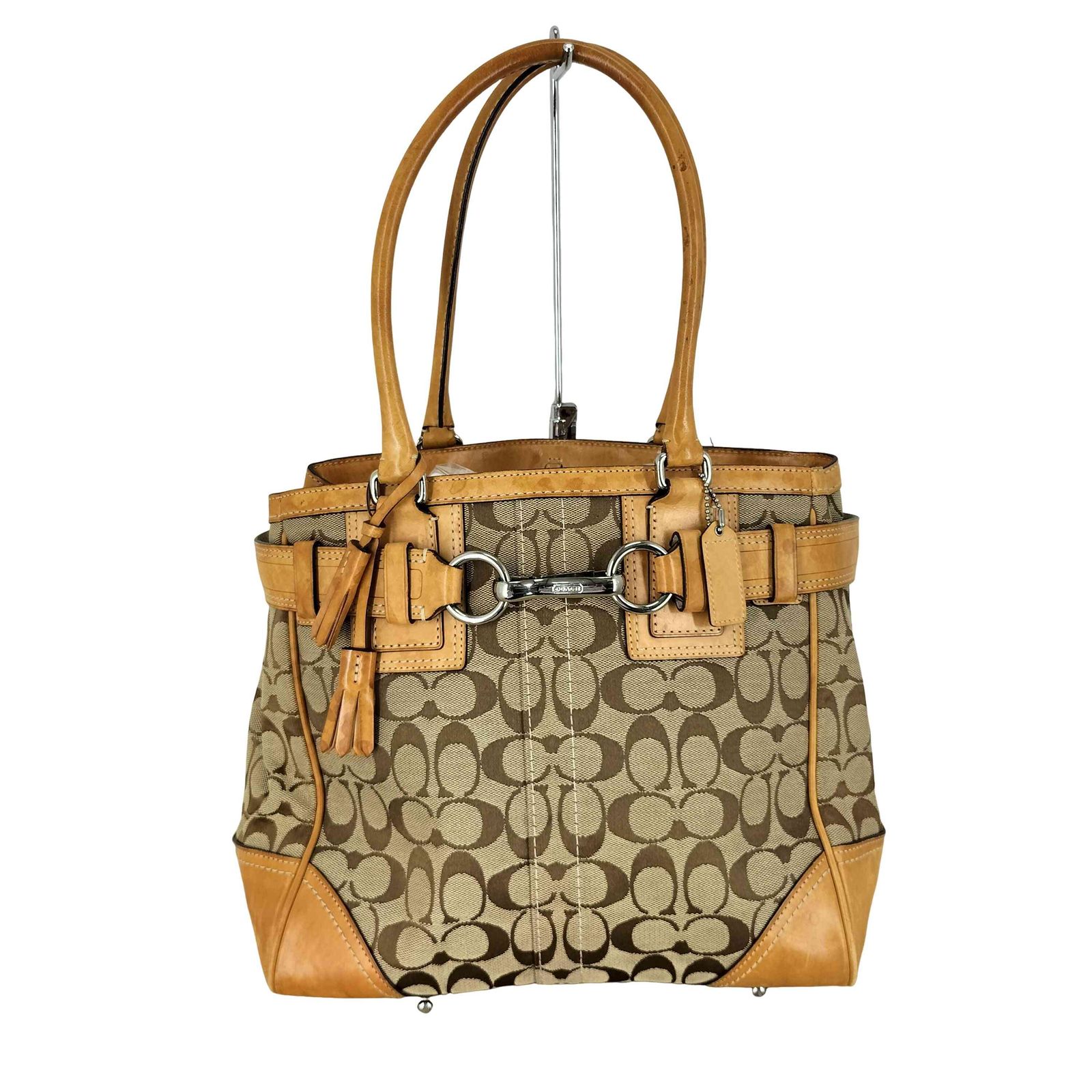 コーチ COACH シグネチャー トートバッグ signature tote bag レディース 表記無