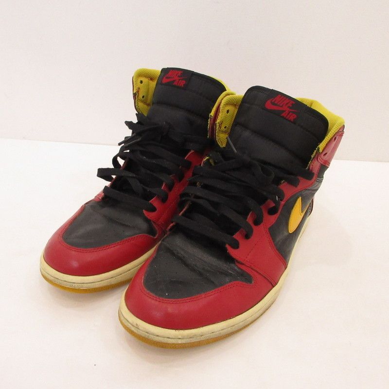 【姫路東店】 中古 NIKE | ナイキ スニーカー Air Jordan 1 Retro High 555088-017 レッド 28.5cm 【126】