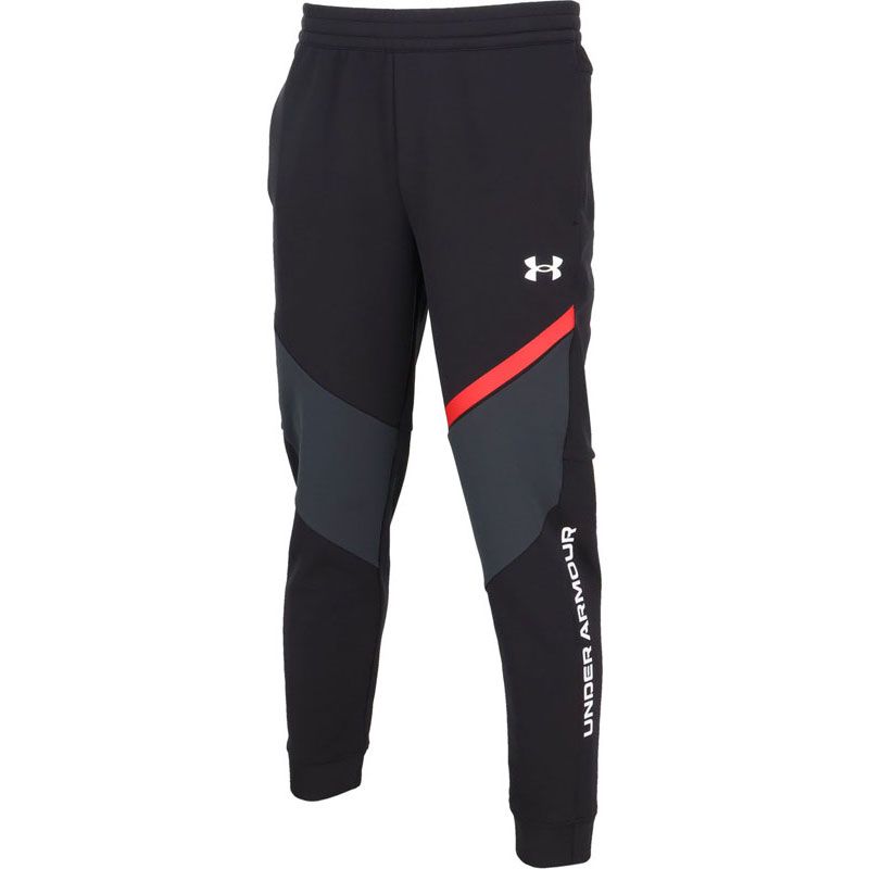 アンダーアーマー UNDER ARMOUR UA二ット ジョガーパンツ マルチスポーツ トレーニングウェア トレーニングパンツメンズ 6015055、(002)Black