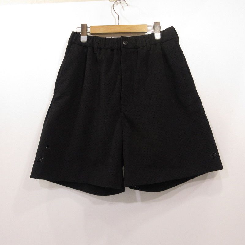 【姫路東店】 中古 COOTIE | クーティー ショートパンツ Punching Faux Suede Side Seamless Easy Shorts CTE-26S119 ブラック サイズ：M 【107】