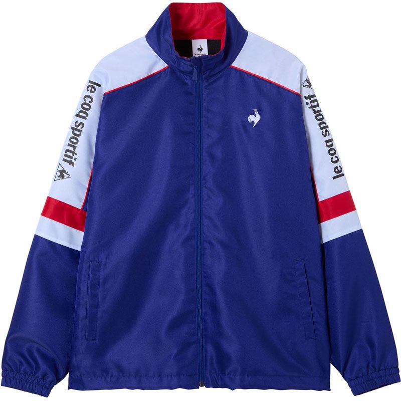 ルコックスポルティフ le coq sportif カラーブロックスタンドカラー裏起毛ジャケット カジュアル ウインドウェア ウインドシャツメンズ LU5FWB30M、(BL00)ブルー 9,369円