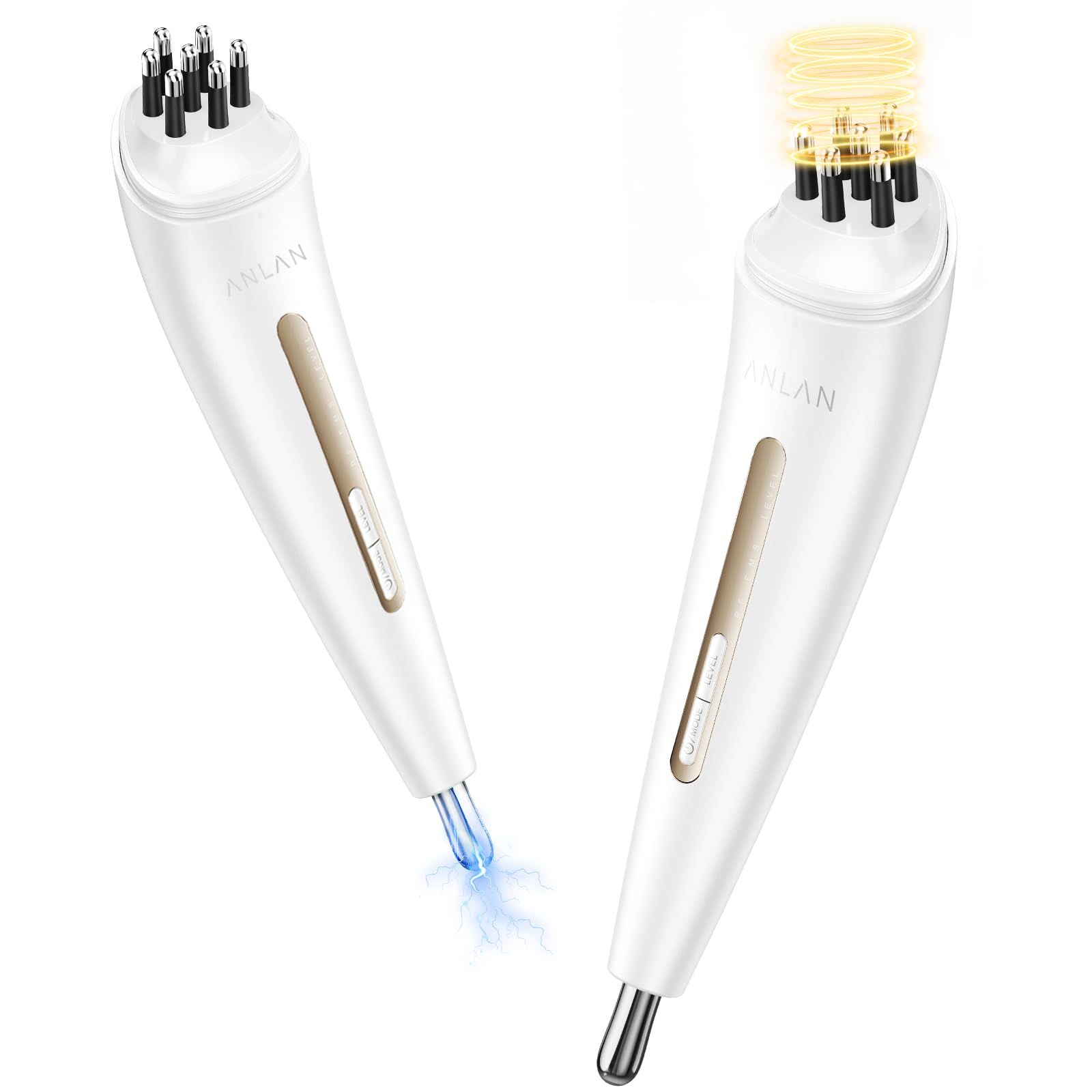 ANLAN リフトポインター 美顔器 筋膜リリース コリほぐし フェイスライン EMS RF 微電流 温熱ケア リフトケア ツボ押し棒 顔用 バネ式 フェイス ポインター 美肌サポート ペン型美顔器 USB充電式 軽量 携帯便利 プレゼント (ホワイト)pms ANLAN リフトポインター 美顔器 筋膜リリース コリほぐし フェイスライン EMS RF 微電流 温熱ケア リフトケア ツボ押し棒 顔用 バネ式 フェイス ポインター 美肌サポート ペン型美顔器 USB充電式 軽量 携帯便利 プレゼント (ホワイト)pms