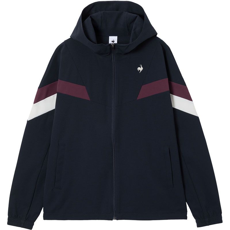 ルコックスポルティフ le coq sportif ヒートナビクロスジャケット マルチスポーツ トレーニングウェア トレーニングシャツメンズ LT5FJK21M、(NV00)ネイビー