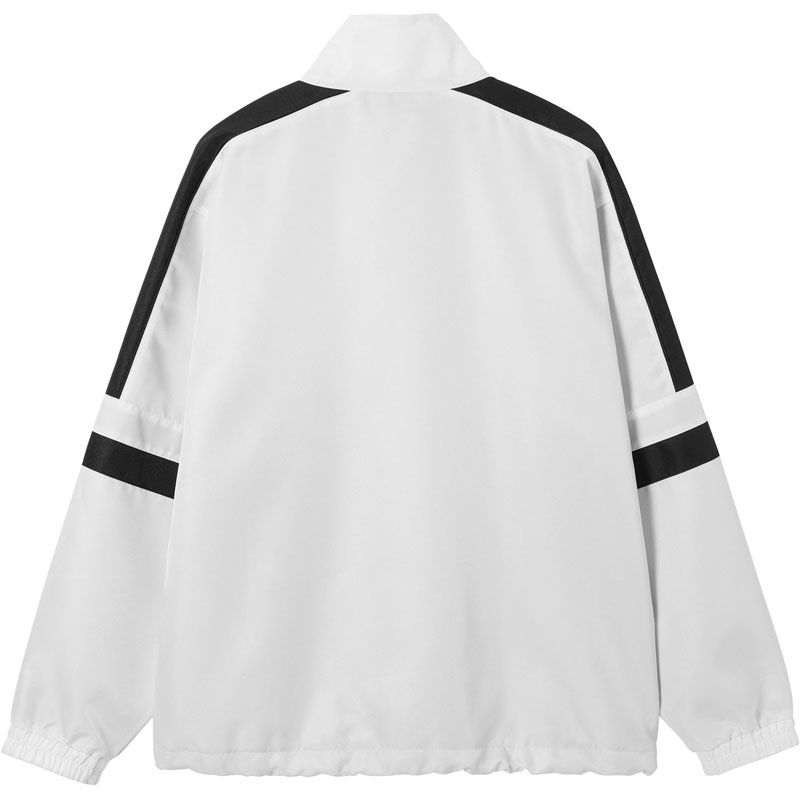 ルコックスポルティフ le coq sportif カラーブロックスタンドカラー裏起毛ジャケット カジュアル ウインドウェア ウインドシャツメンズ LU5FWB30M、(WH00)ホワイト ルコックスポルティフ le coq sportif カラーブロックスタンドカラー裏起毛ジャケット カジュアル ウインドウェア ウインドシャツメンズ LU5FWB30M、(WH00)ホワイト