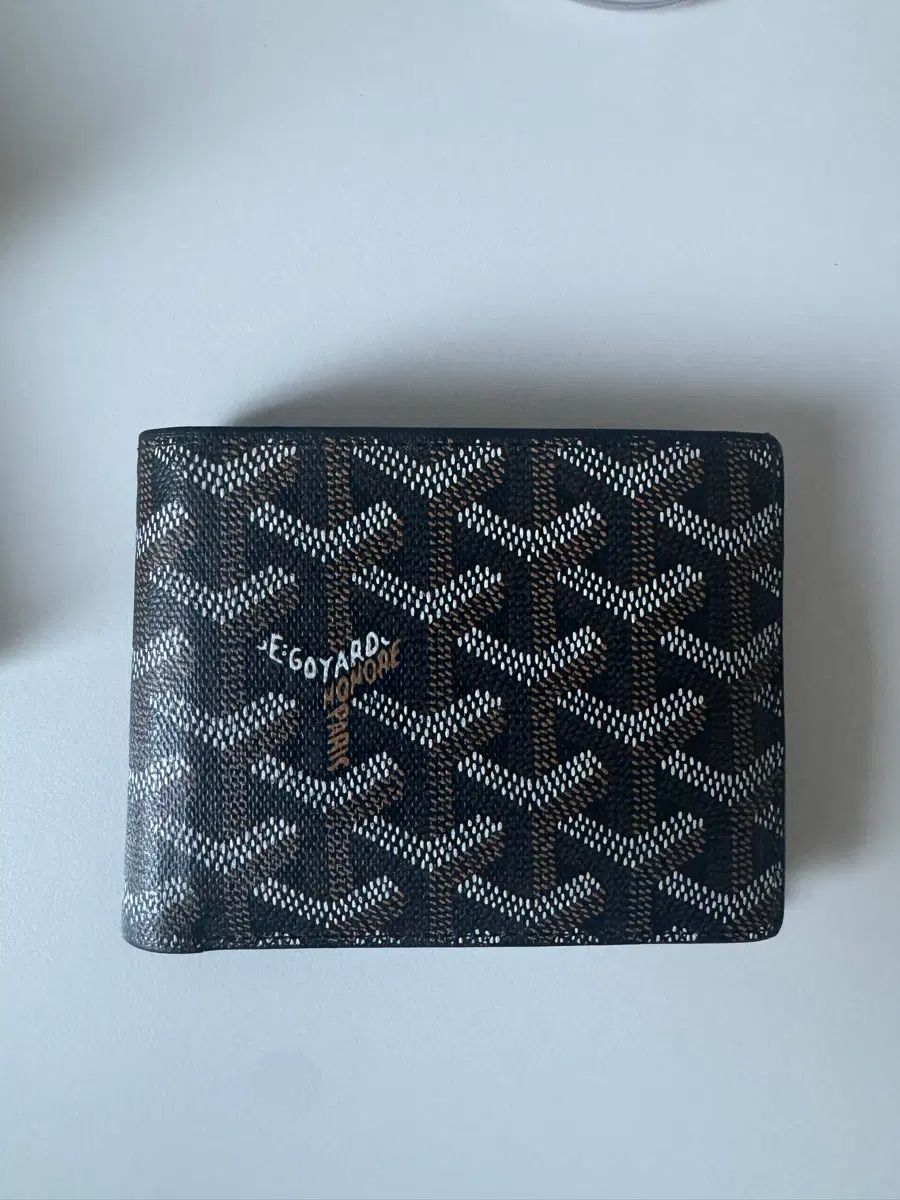 Masion Goyard ゴヤール BIG ル・ゴー・アル・ヴァン 二つ折り財布 ブラック