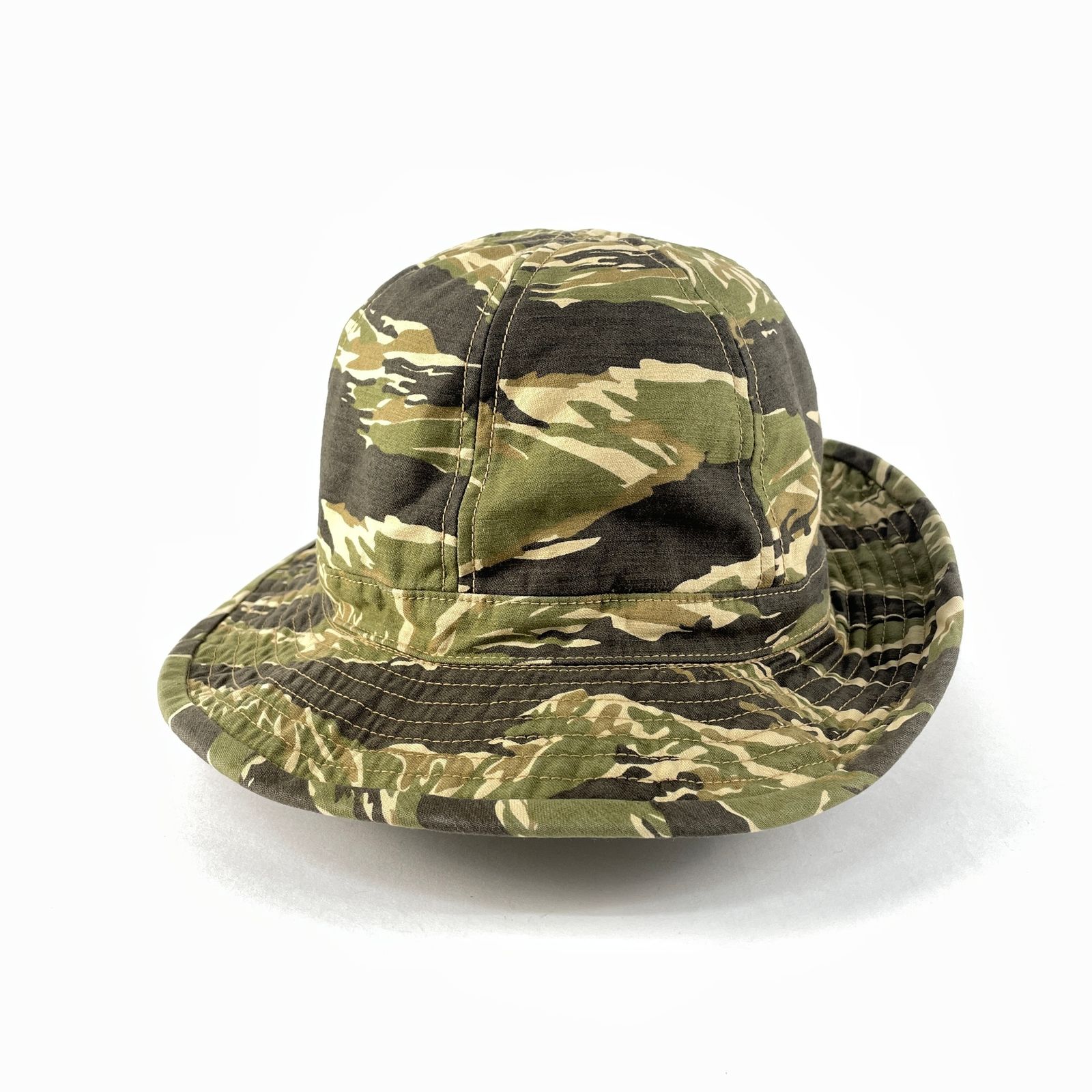FREEWHEELERS　フリーホイーラーズ　MILITARY　CAP　FIELD　HAT　フィールドハット　バケットハット　タイガーカモ　カモフラ　カーキ
