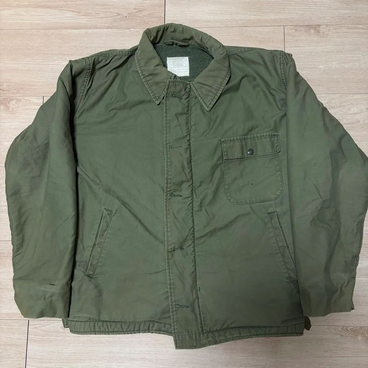 70s vintage A-2 デッキジャケット 덱ジャケット XL