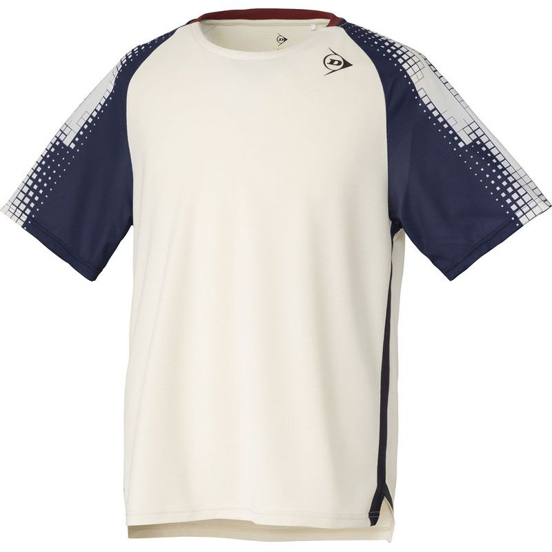 ダンロップ DUNLOP GAME SHIRT テニス ゲームシャツ･パンツ ゲームシャツ DAP1641、(310)アイボリー