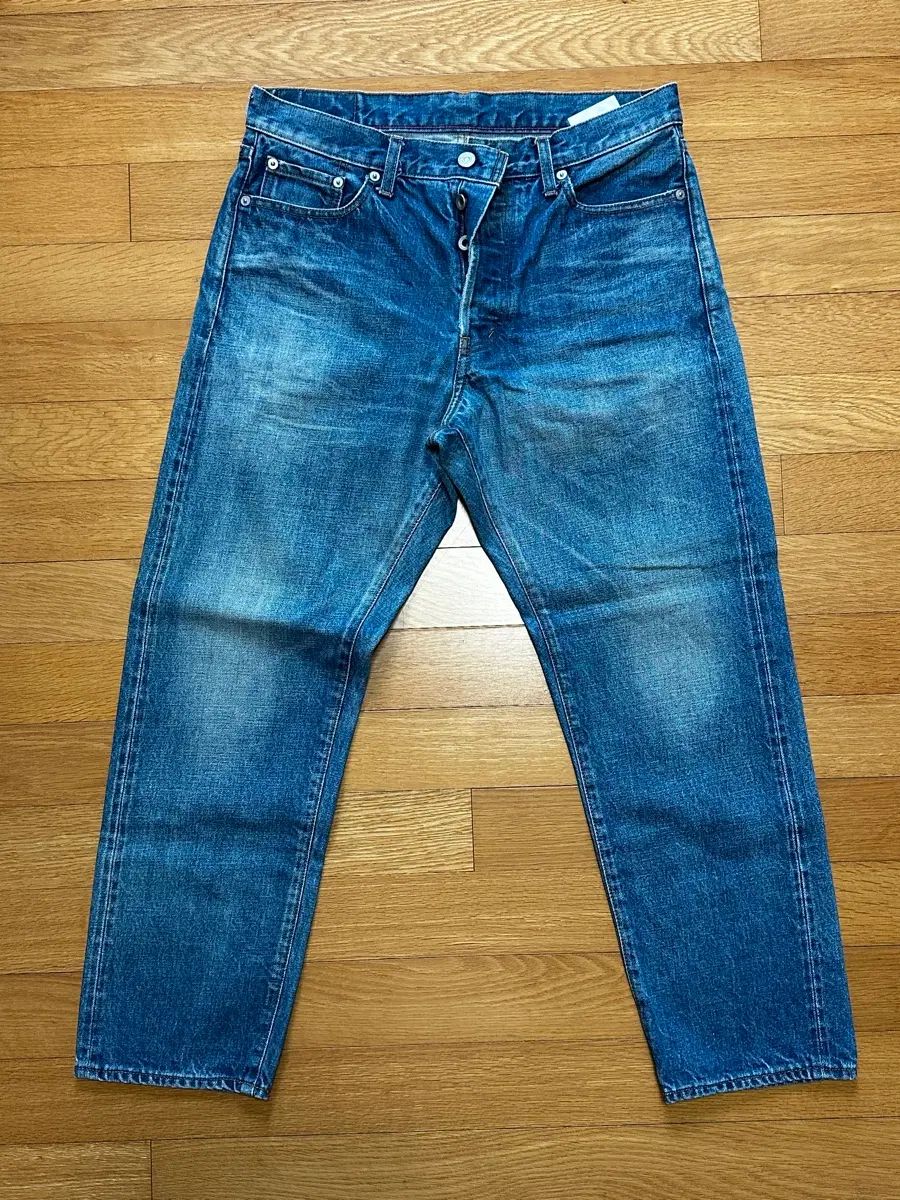 ORDINARY FITS(オーディナリーフィッツ) 5ポケット アンクルデニム ユーズドウォッシュ 9,707円