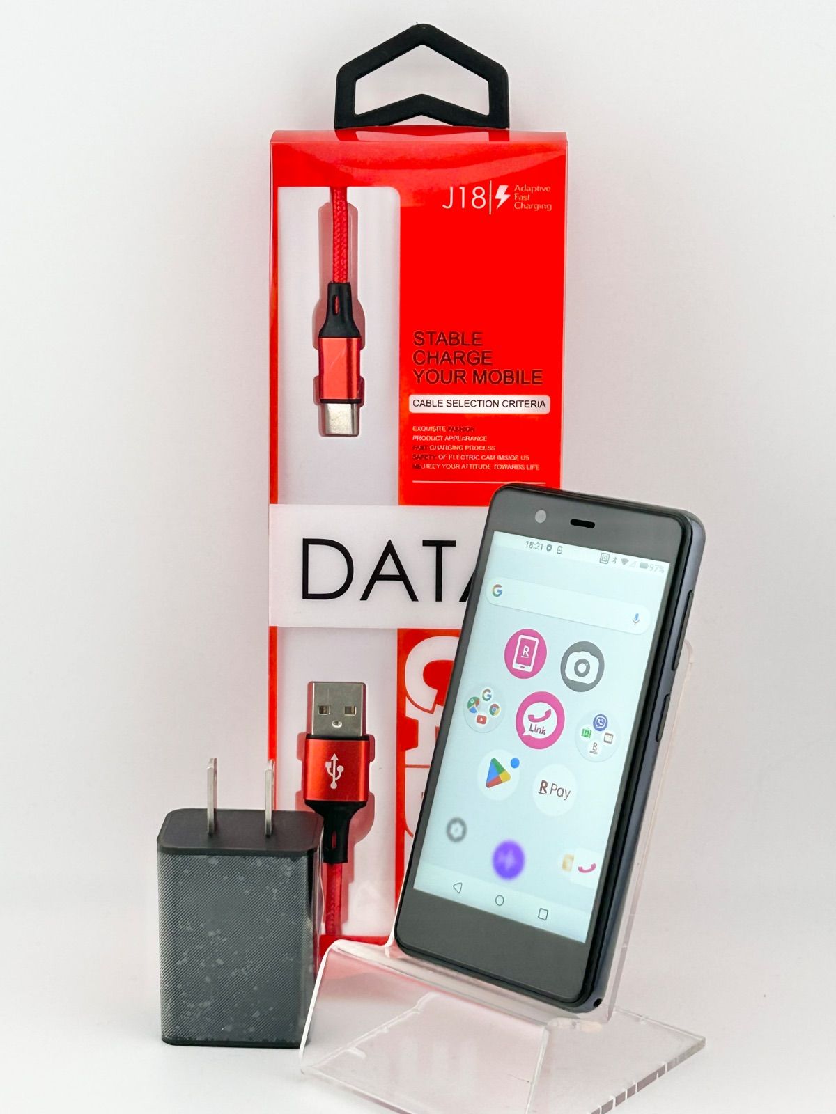 バッテリー良好 Rakuten Mini C330 32GB ナイトブラック SIMフリー(simロック解除済) 白ロム 中古 本体 動作確認済 【最短送料無料】G2-340