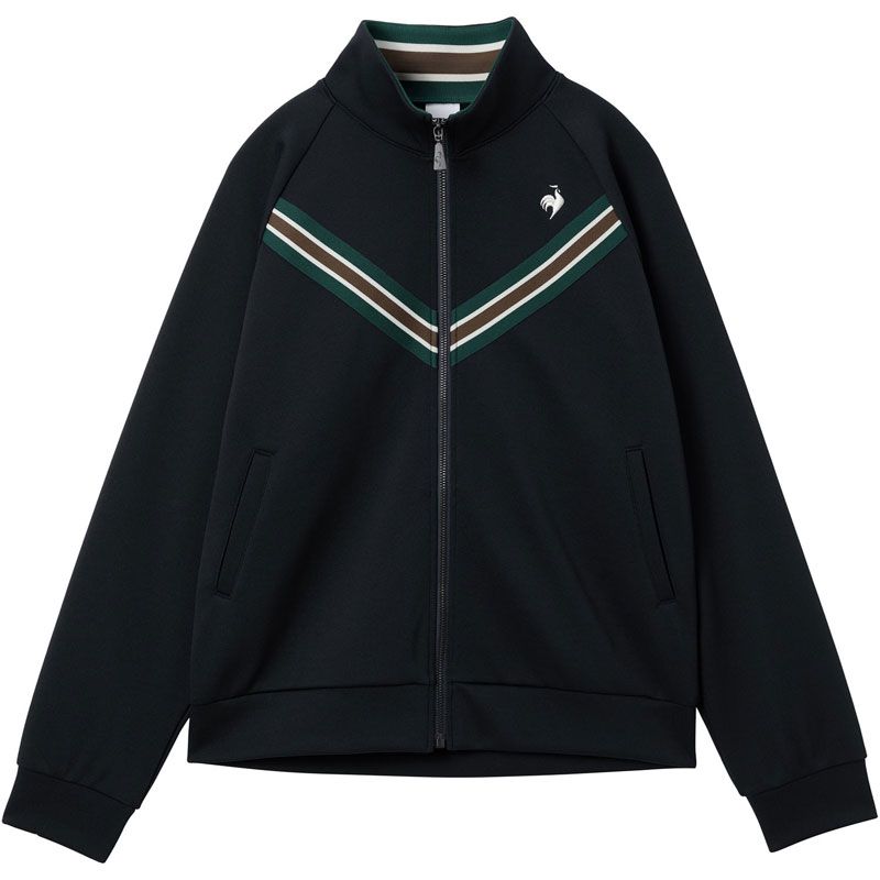 ルコックスポルティフ le coq sportif ヘランカヴィンテージカノコジャージジャケット カジュアル トレーニングウェア トレーニングシャツウィメン･ LU5FJG10L、(NV00)ネイビー