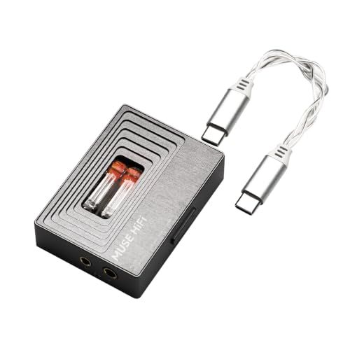 ★新品★DAC HiFiGo MUSEHiFi M3 Ultra ポータブルアンプ DAC/AMP 小型 アンプ usb dac 世界初の超小型JAN6418真空管搭載 ES9028Q2M チップ 32bit 384kHz / DSD256 b48d192c