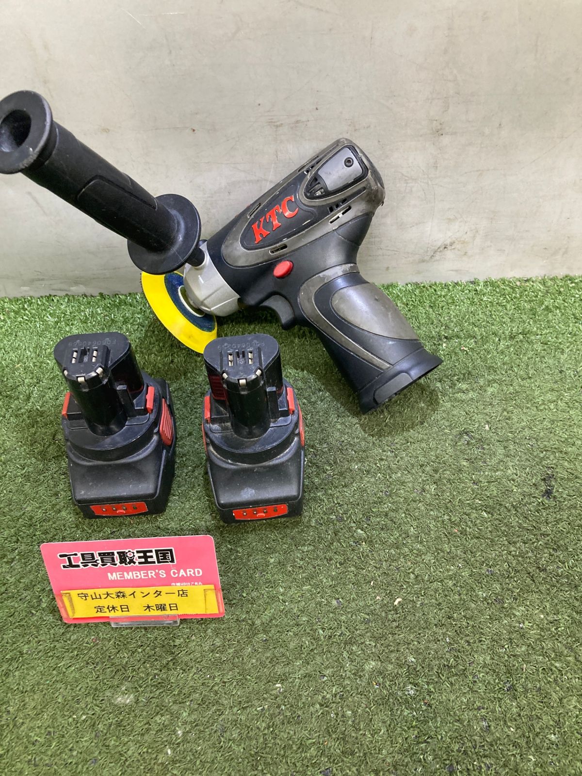 【中古品】【0921】★ KTC コードレスポリッシャー(本体) JAE711 JAE711　ITWY01O87EY0