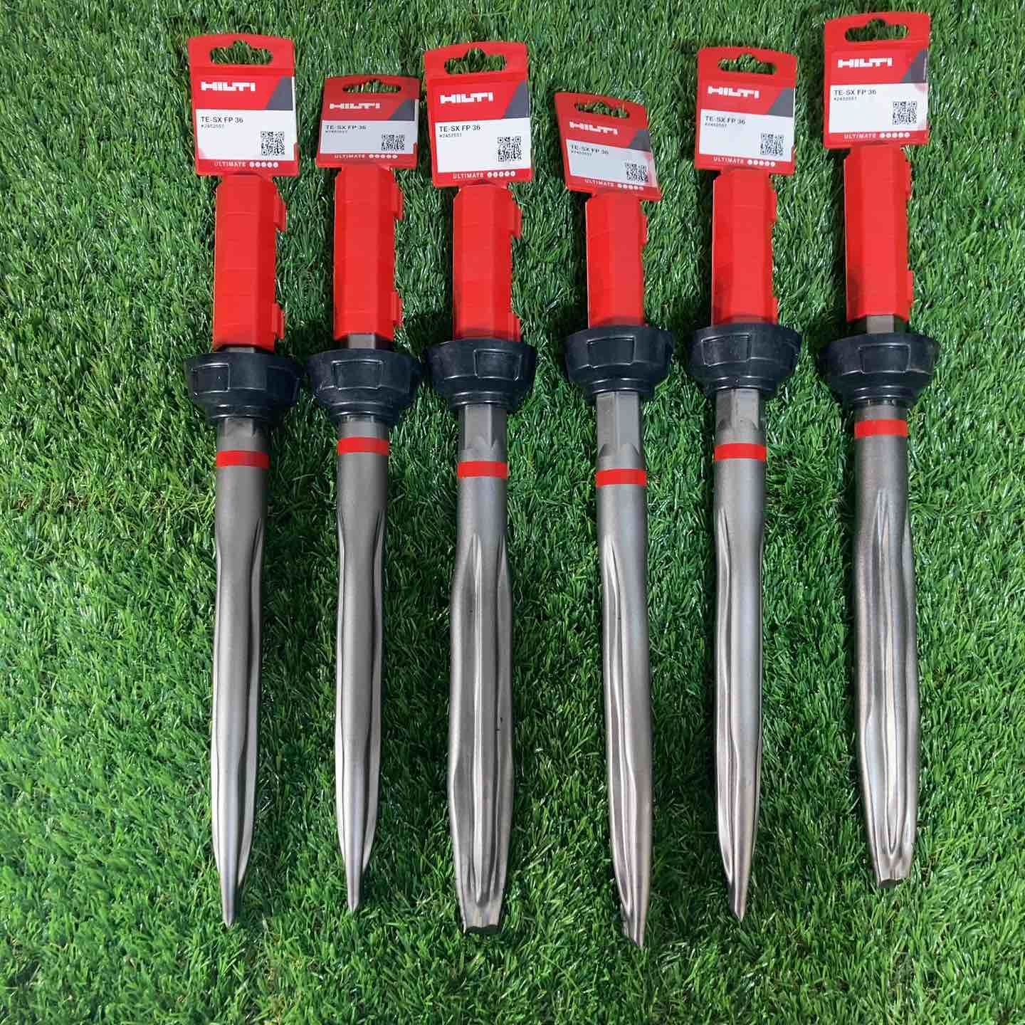 ◇HILTI フラットポイントチゼル ブルポイント TE-SX FP 36 6本セット【戸田店】 17,280円
