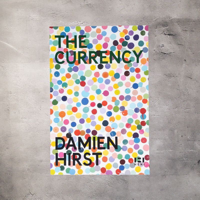 DAMIEN HIRST ダミアンハースト THE CURRENCY ポスター Damien Hirst｜The Currency Poster Blue｜HENI｜59.4×89.1cm ポスター