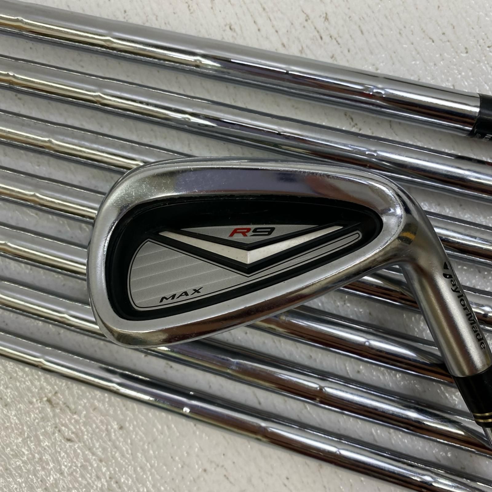 【加古川店】 中古 TaylorMade | テーラーメイド アイアン TaylorMade アイアンセット R9 MAX(2009)ｱｲｱﾝ8本ｾｯﾄ シャフト:N.S.PRO 950GH フレックス:S 5~9.PAS 【427】