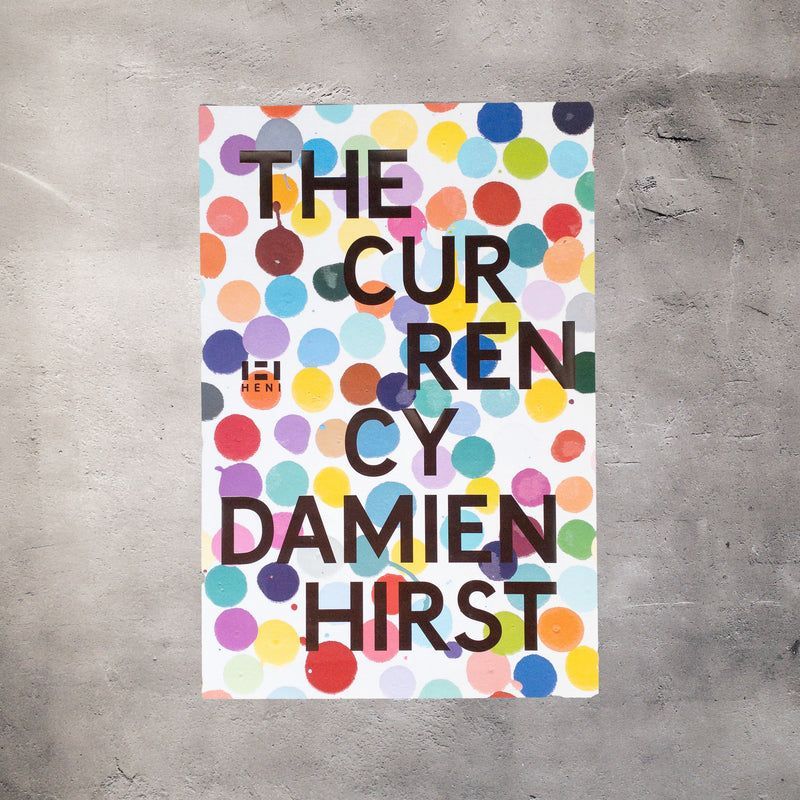 Damien Hirst｜The Currency Poster Silver｜HENI｜59.4×89.1cm ポスター