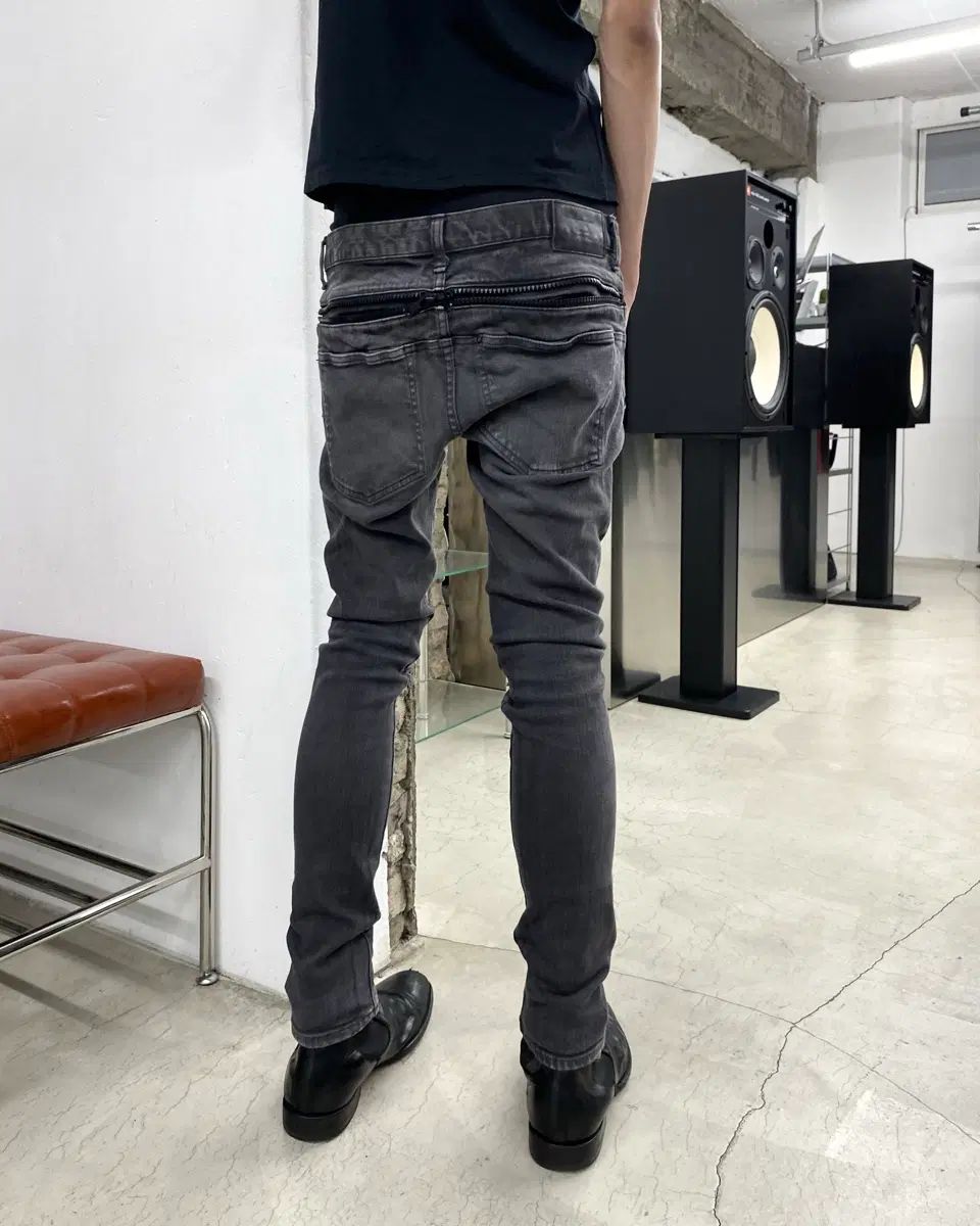 アンダーカバー SS2015 ディストレスト ジッパー デニム