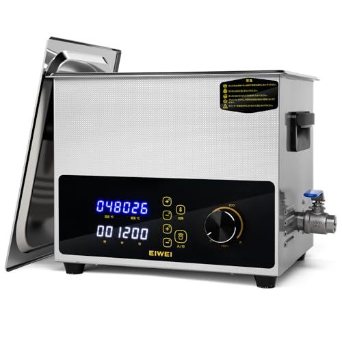 超音波洗浄機 10L 240W超音波パワー可調 40kHz 300W加熱 80℃対応 0-120分タイマー 洗浄バスケット付き 金物工具 入れ歯 電子部品 実験室器具 部品洗浄 家庭用 業務用 日本語説明書付きt ccf6b4a4 28,483円