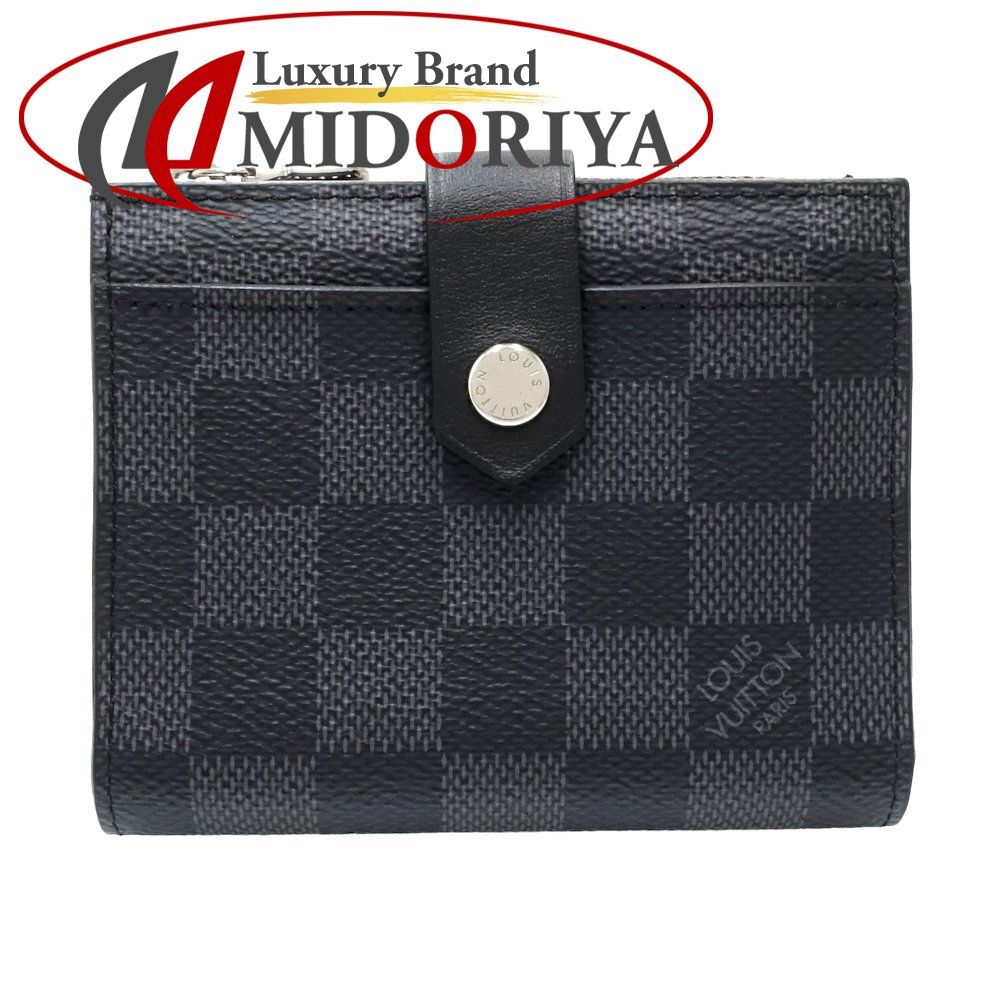 LOUIS VUITTON ルイヴィトン ダミエ グラフィット カードケース ミュルティ ポルトカルト N60451 グラフィット レディース/182286【中古】