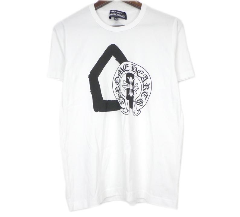 クロムハーツ CHROME HEARTS × マッティボーイ MATTY BOY 【 CH T-SHRT LTD 】 DSM限定 ロゴ プリント 半袖 Tシャツ w27887