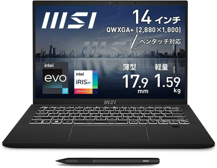 ★週末限定価格/未開封保証品！MSIノートPC Summit E14FlipEvo A13MT-2303JP ++260433 /4526541194443