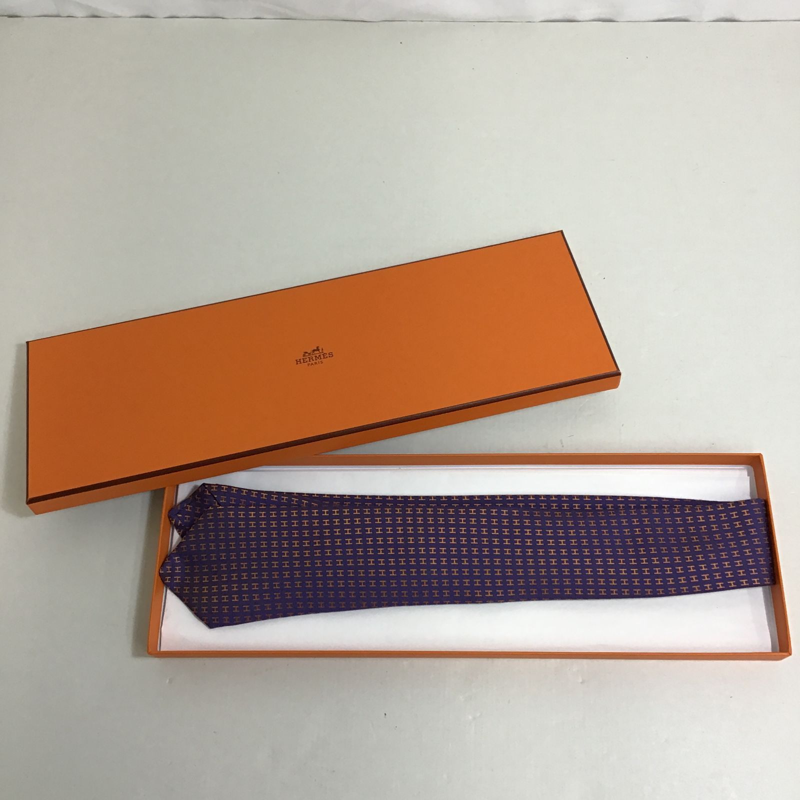 【八戸85-19】中古品　HERMES　エルメス　ネクタイ