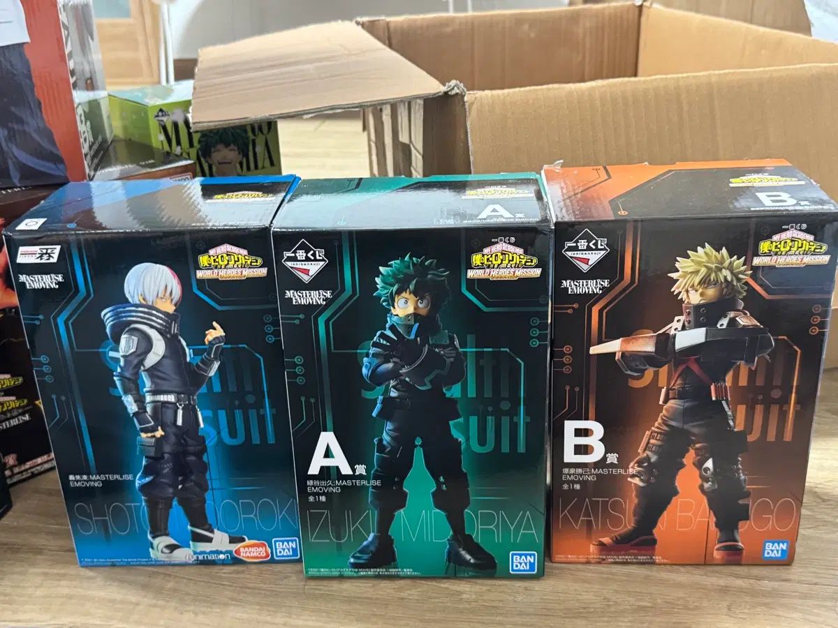 僕のヒーローアカデミア WORLD HEROES' MISSION フィギュア 出品