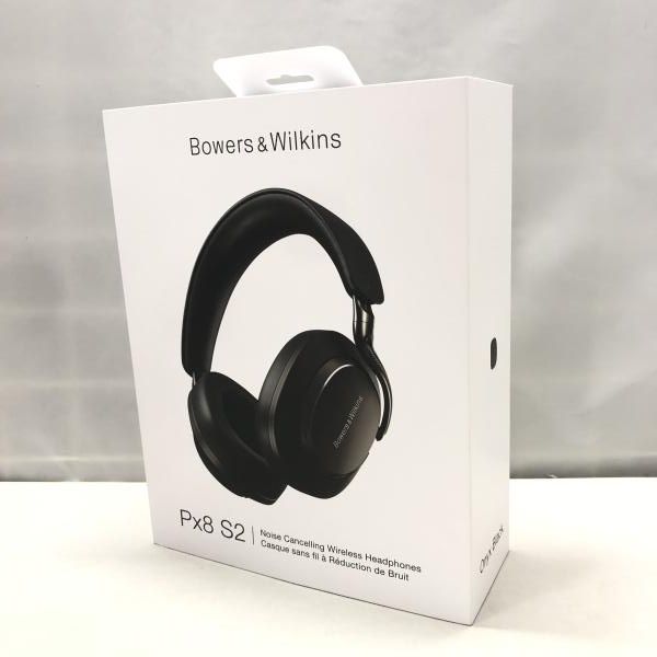 【中古】B&W ワイヤレス・ ノイズキャンセリング・ヘッドホン PXシリーズ オニキス・ブラック PX8S2/OB[15]