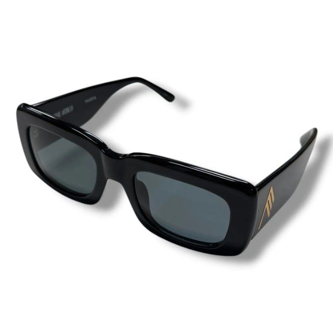 参考上代45,600円 The attico × Linda Farrow Marfa Rectangular Sunglasses マーファサングラス アイウェア アティコ × リンダファロー ATTCO3/1 ブラック （2310MG） 9,984円