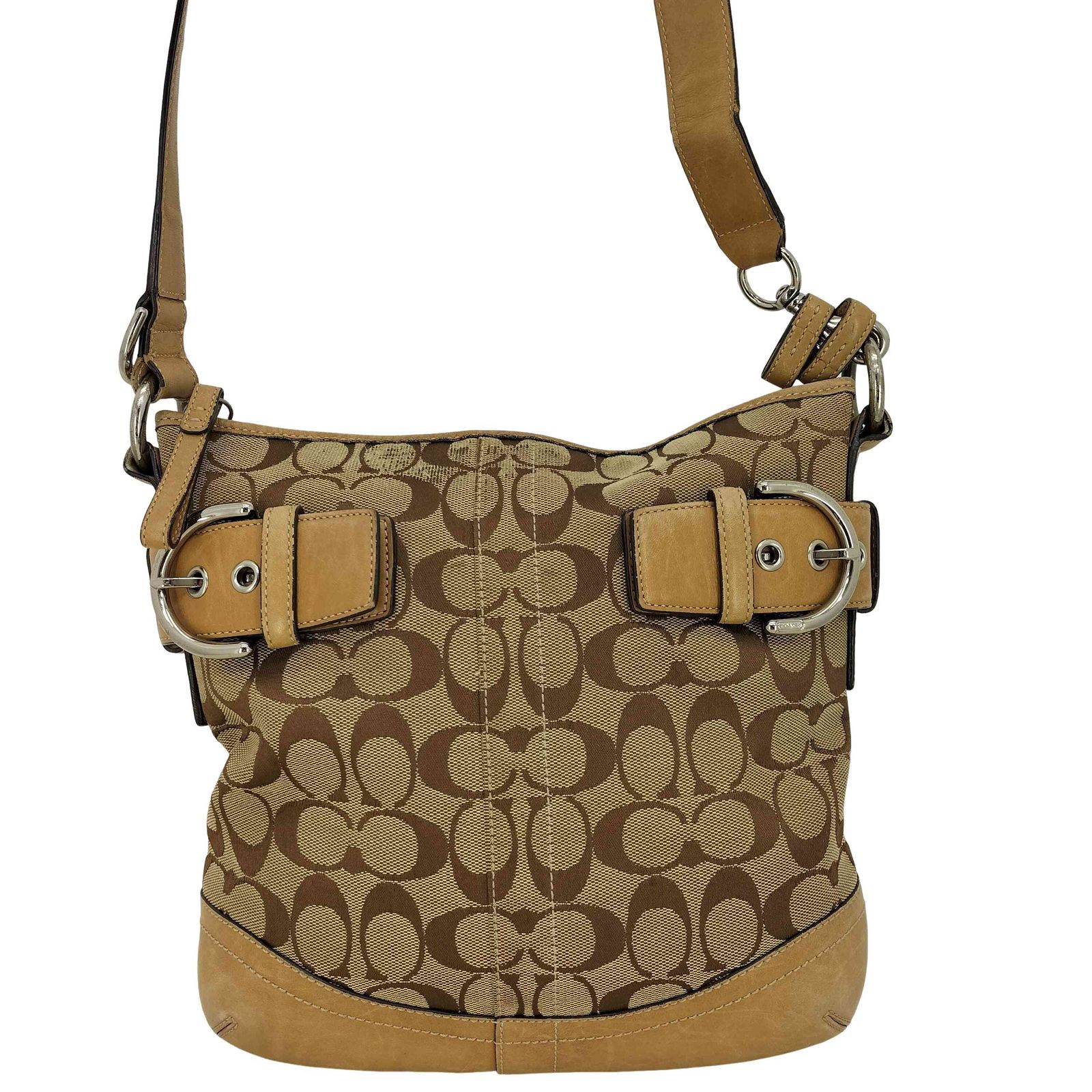 コーチ COACH シグネチャー ショルダーバッグ signature shoulderbag レディース 表記無