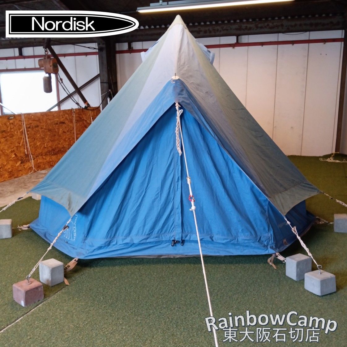 ◆Nordisk(ノルディスク) アスガルド7.1 Technical Cotton Tent(デニム) 36,400円