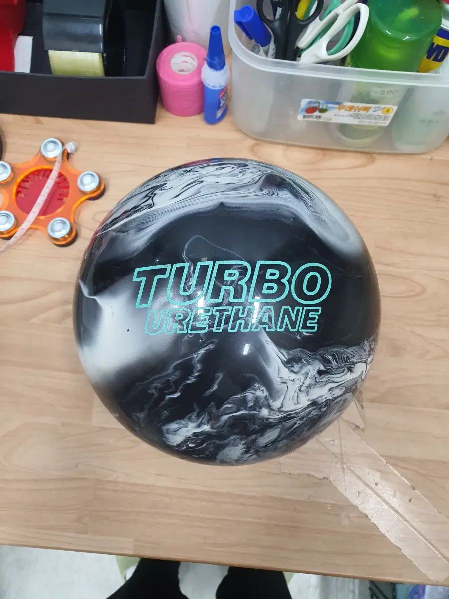 中古ボーリングボール 14p ターボウレタン スペアボール