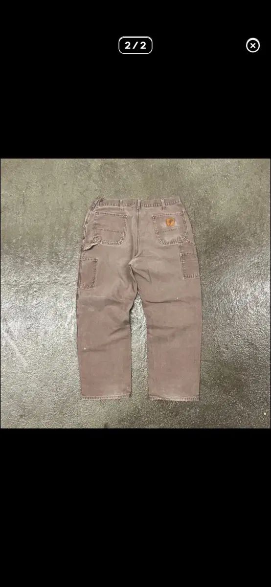 カーハート B11 カーペンター パンツ チェスナット 36
