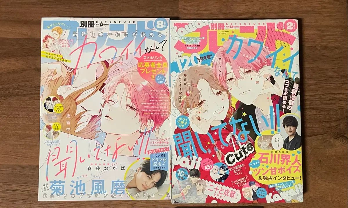 耳にかわいいと言われたことない 별책FRIEND 純情漫画雑誌