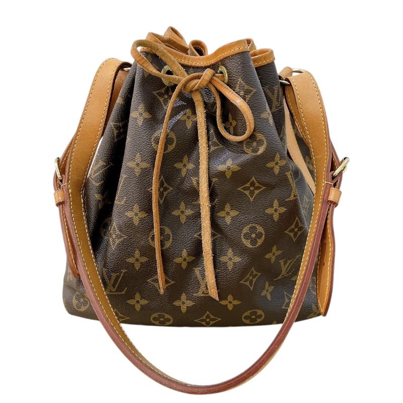 ルイ・ヴィトン LOUIS VUITTON プチ・ノエ M42226 ブラウン モノグラム レディース ショルダーバッグ 89,100円