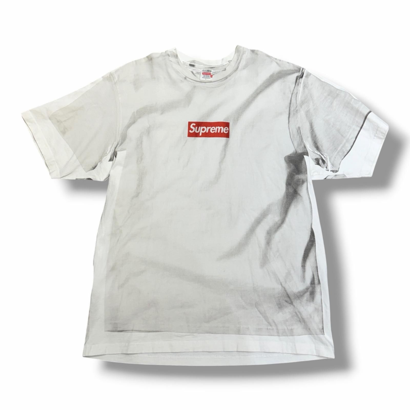 Supreme 24SS MM6 Maison Margiela Box Logo Tee コラボ ボックスロゴTシャツ シュプリーム ホワイト L （23387M）