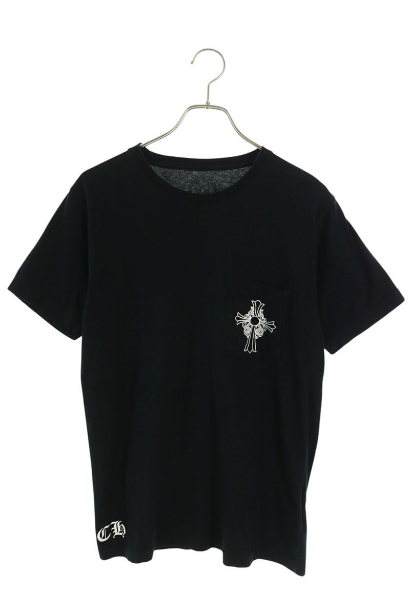 クロムハーツ CH T-SHRT/1 ロサンゼルス限定スクロールラベルプリントTシャツ メンズ M