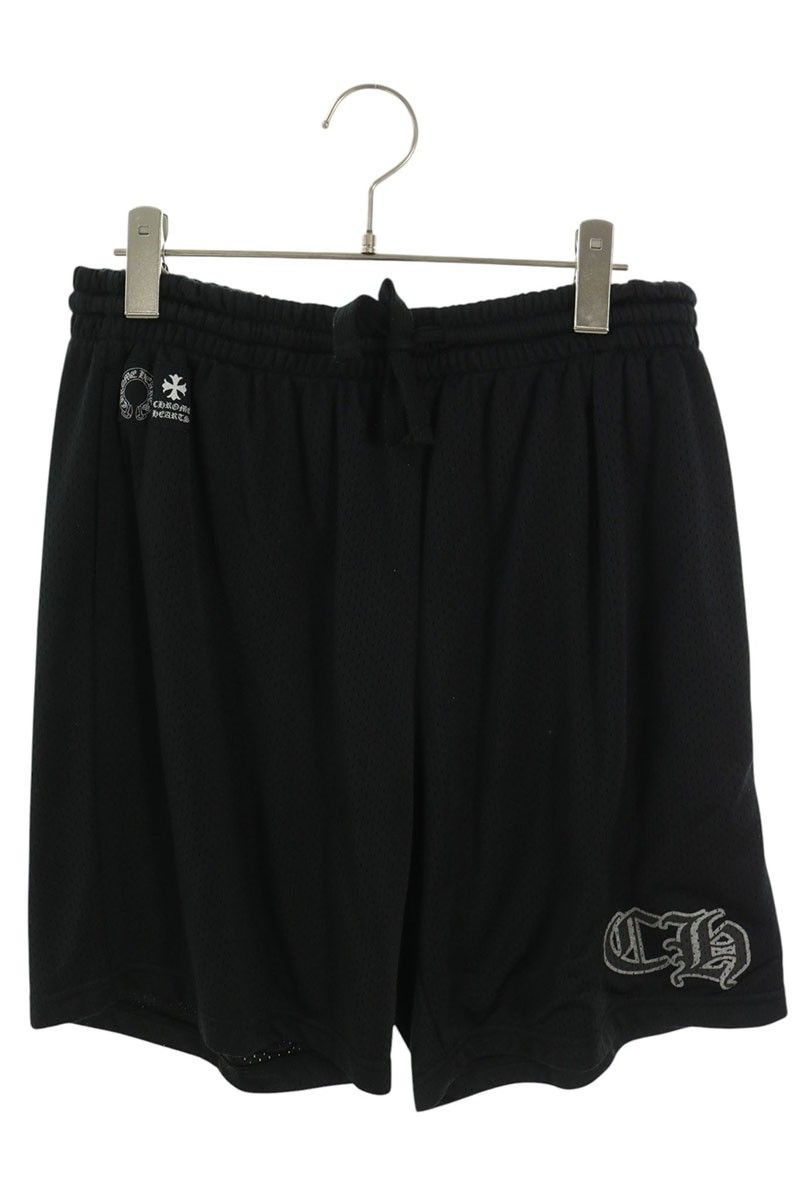 クロムハーツ MESH VARSITY SHORTS CHプリントメッシュハーフパンツ メンズ L