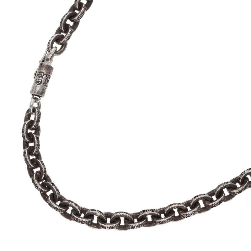 クロムハーツ PAPER CHAIN 20/ペーパーチェーン20inch シルバーネックレス メンズ 20inch