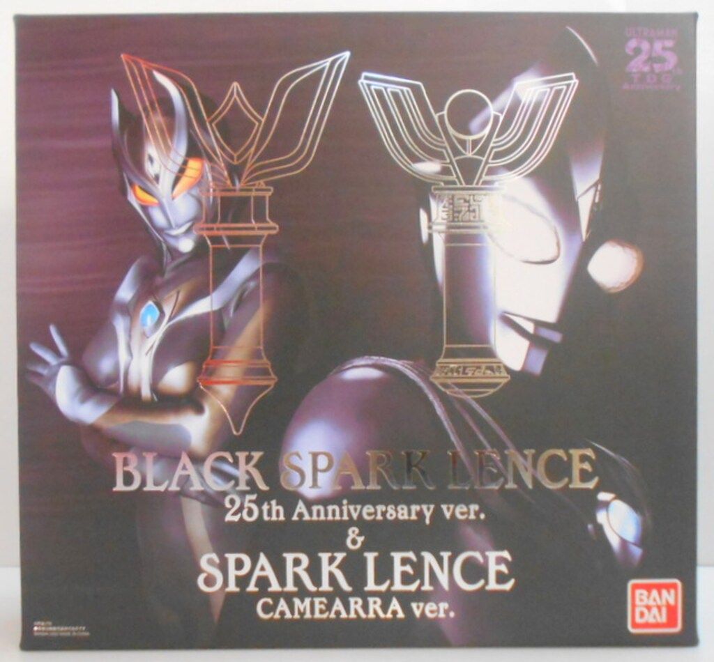 バンダイ ウルトラレプリカ ウルトラマンティガ THE FINAL ODYSSEY ブラックスパークレンス25th Anniversary ver.&スパークレンスCAMEARRA ver.