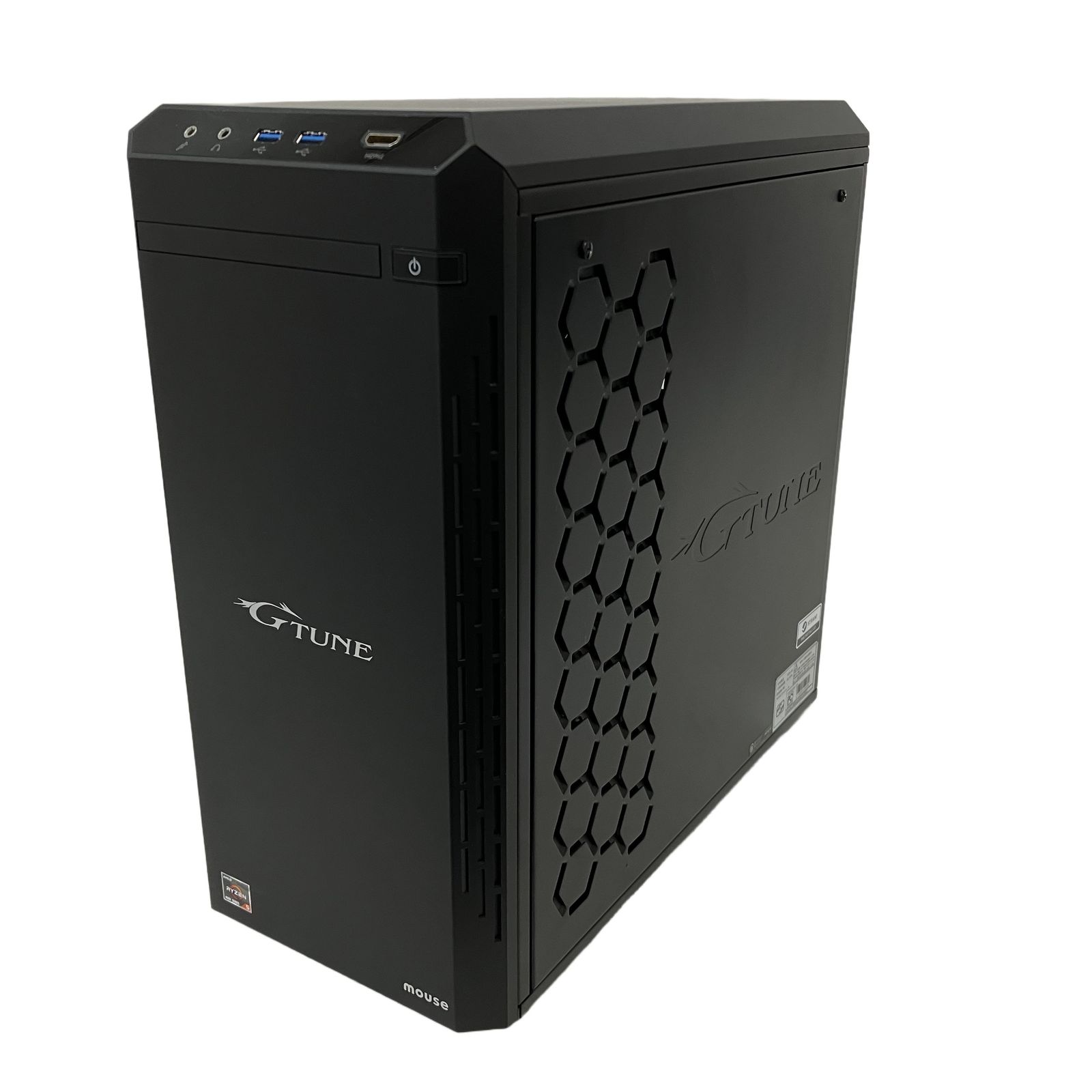 Mouse G-Tune DGA5G1BB5AAAW101DFC デスクトップ パソコン Ryzen 5 4500 16GB SSD 512GB GTX 1650 win11 中古 M11506180