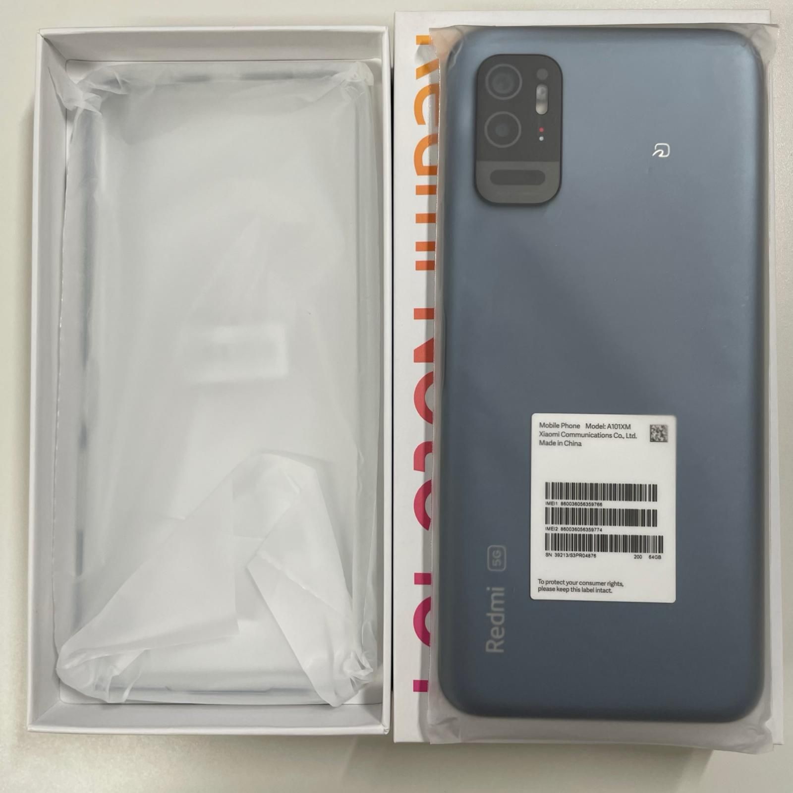 Redmi Note 10T A101XM ナイトタイムブルー 新品未使用 - メルカリ