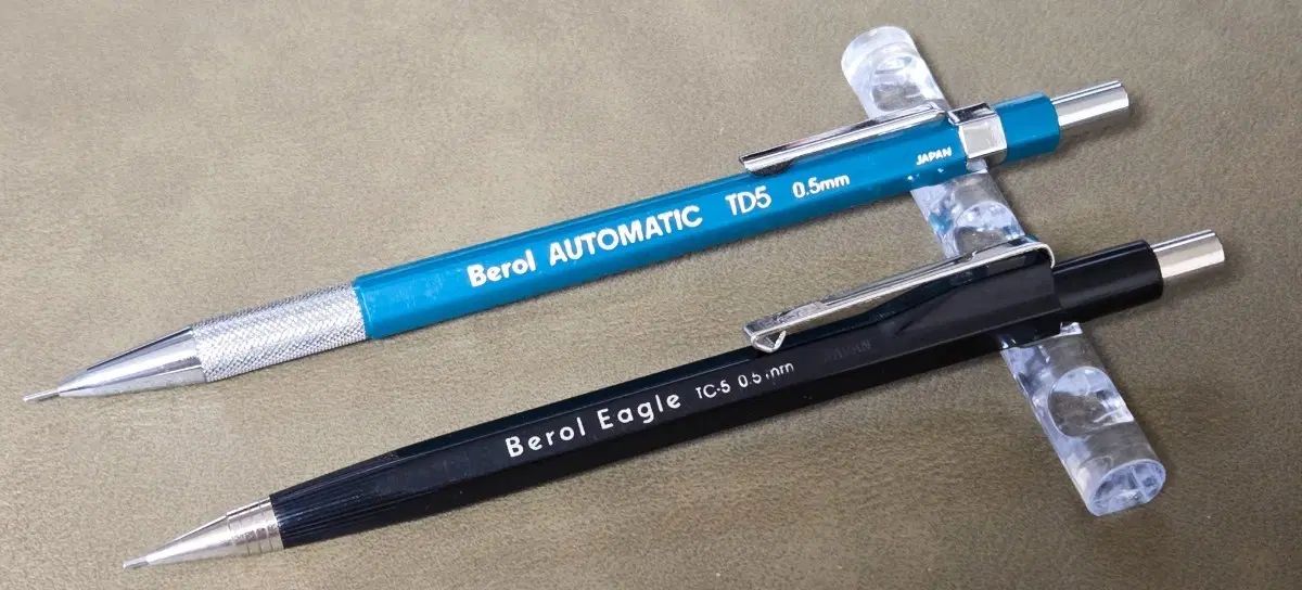 Berol TD5 / TC5 0 5 シャープペンシル セット