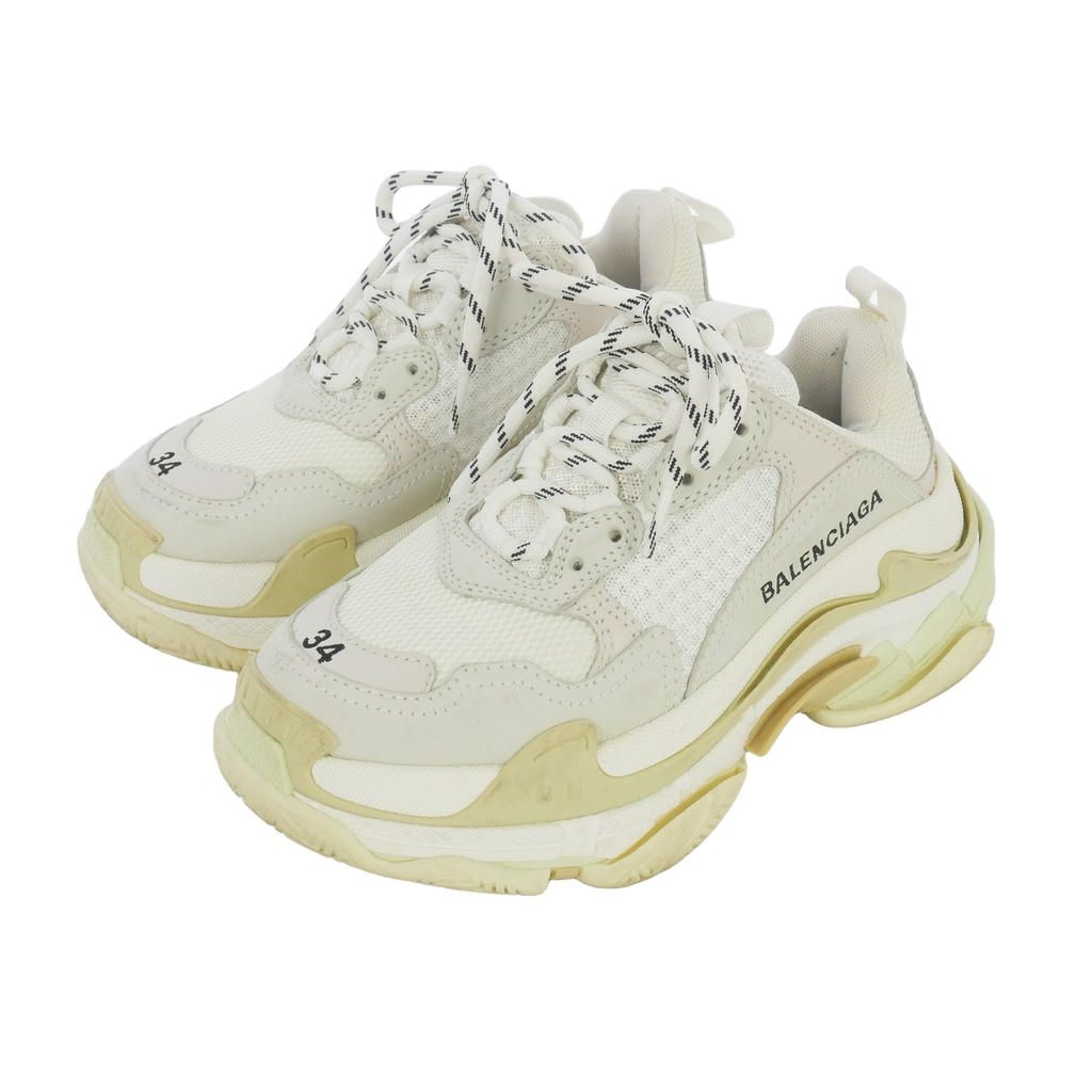 バレンシアガ BALENCIAGA triple S トリプルエス スニーカー 22.5cm 白 ホワイト 524036 18,389円